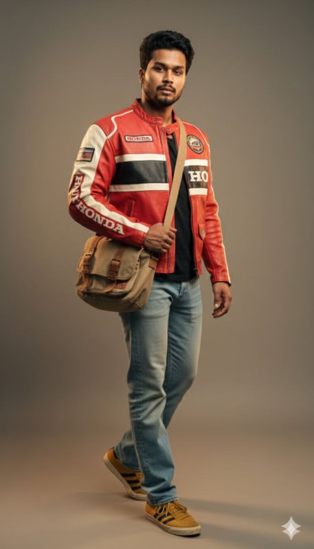 Photorealistic Full-Body Portrait with Outfit Replication thumbnail 2