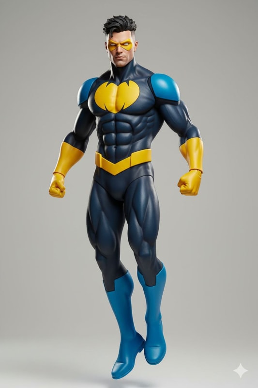 Hyperrealistic Superhero Cosplay Portrait from Reference Photo thumbnail 2