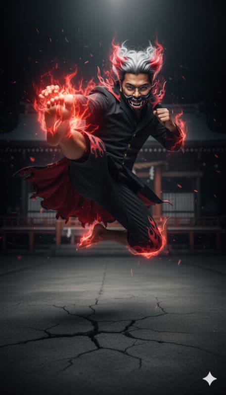 Inferno Sprinter: Supernatural School Uniform thumbnail 2