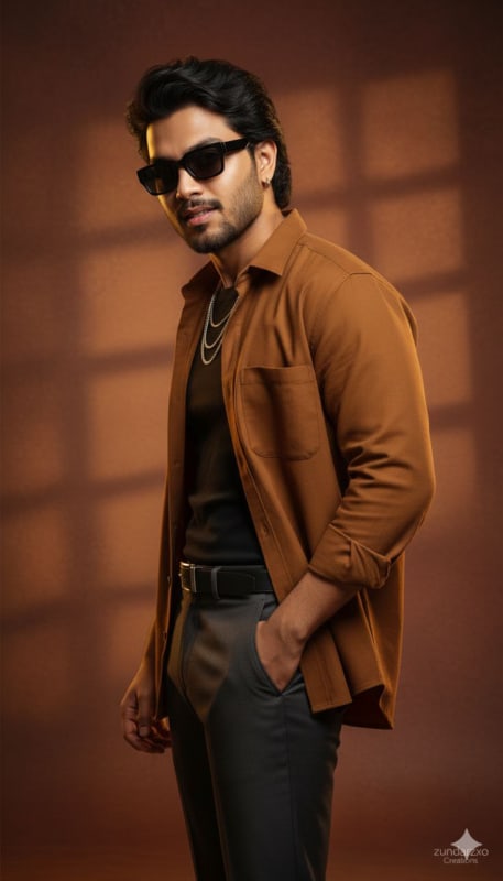 Urban High-Fashion South Asian Portrait thumbnail 2