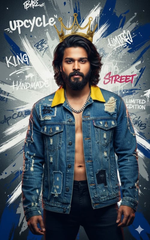 Vijay Deverakonda: Denim King Street Style thumbnail 2