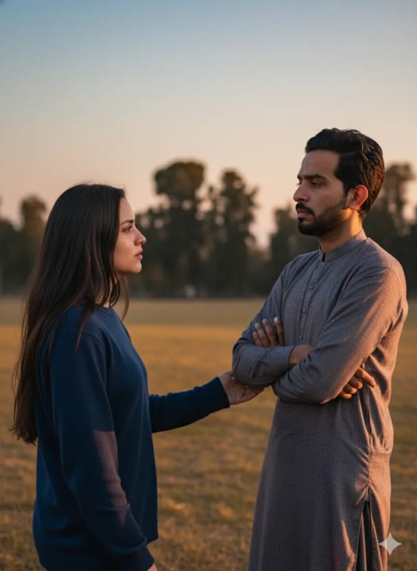 Emotional Sunset Couple Photography Prompt thumbnail 2