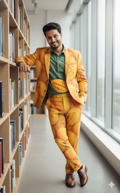 Durian Suit Fashion Photography: A Playful and Surreal Concept thumbnail 2