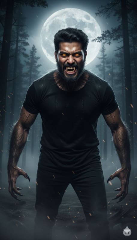 Hyper-Realistic Werewolf Transformation - view 1