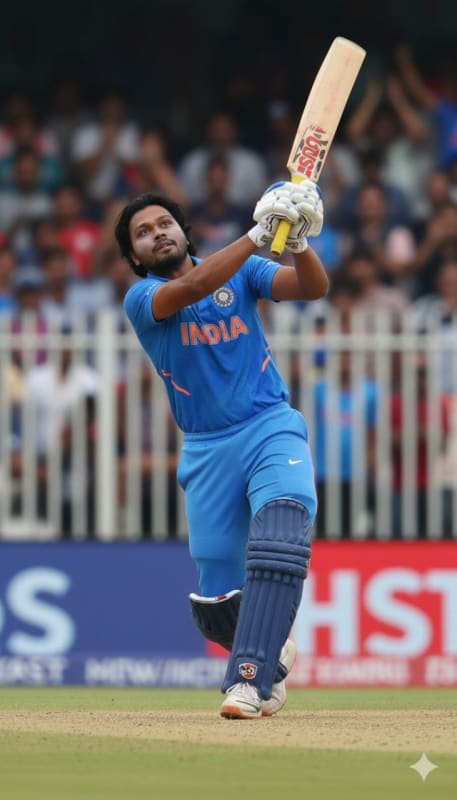 Cinematic Indian Cricket Batsman Action thumbnail 4