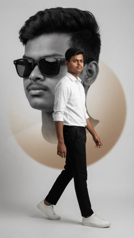 High-End Dual Portrait Fashion Campaign thumbnail 2