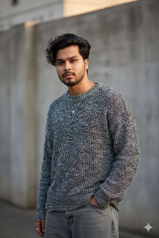 Hyper-Realistic Portrait of a Stylish Man in Luxury Setting - view 1