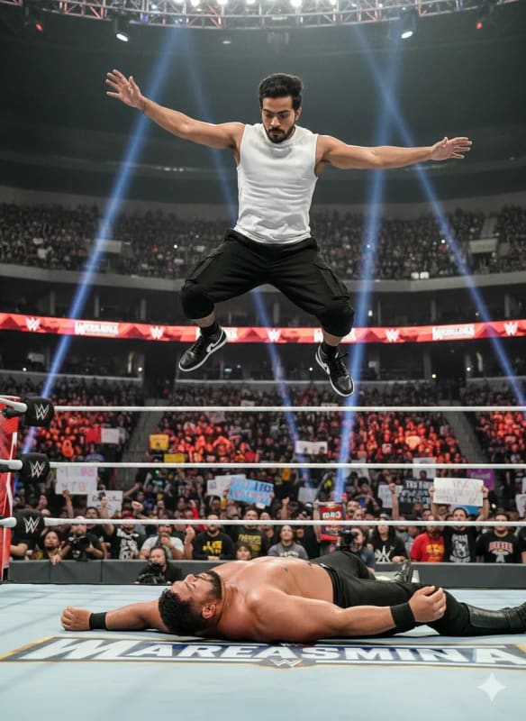 WWE WrestleMania Phoenix Splash Action Photo - view 1
