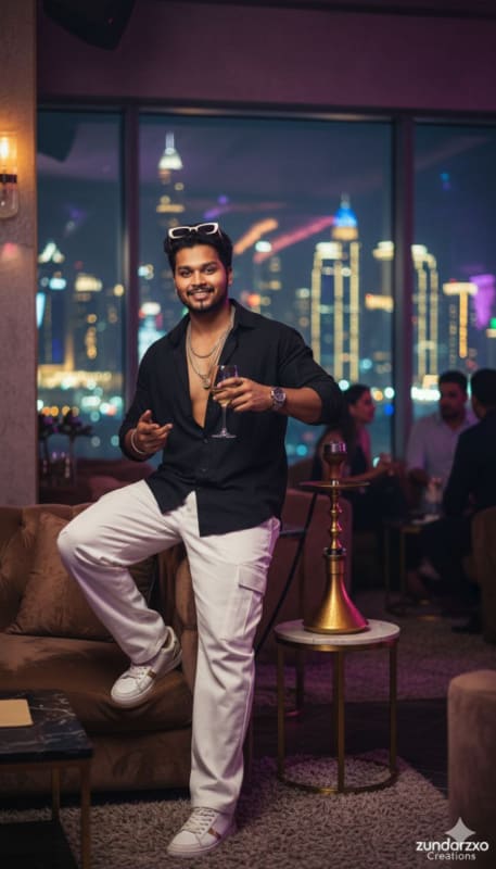 Luxury Dubai VIP Lounge Portrait thumbnail 3