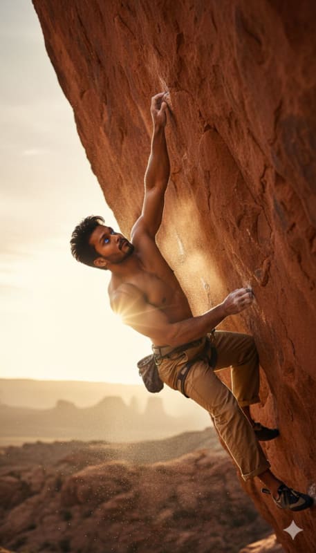 Extreme Free Solo Climbing: Utah Desert thumbnail 5