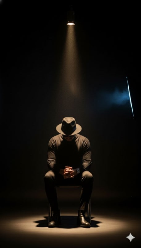 Cinematic Noir Fashion Interrogation thumbnail 2