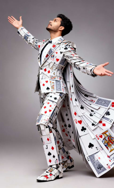 Playing Card Suit Photo: Hyperrealistic 8k Detail thumbnail 3