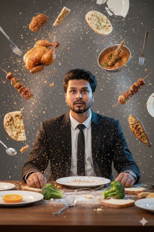 Photorealistic Exploding Food Portrait: High-Speed Photography thumbnail 2