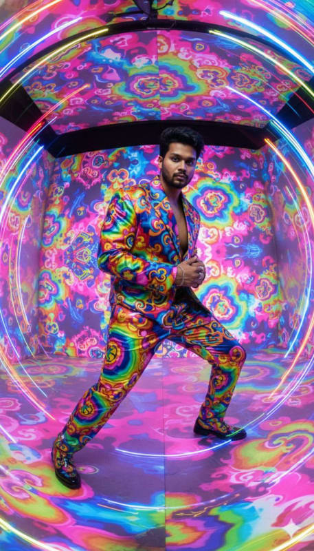 Psychedelic Gucci High-Fashion Editorial thumbnail 2