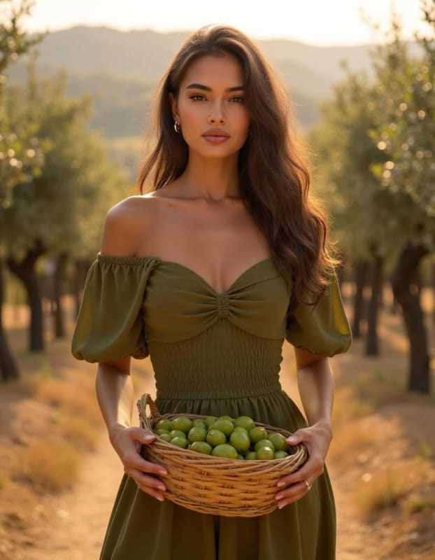 Olive Grove Beauty: Cinematic Portrait Photography - view 1
