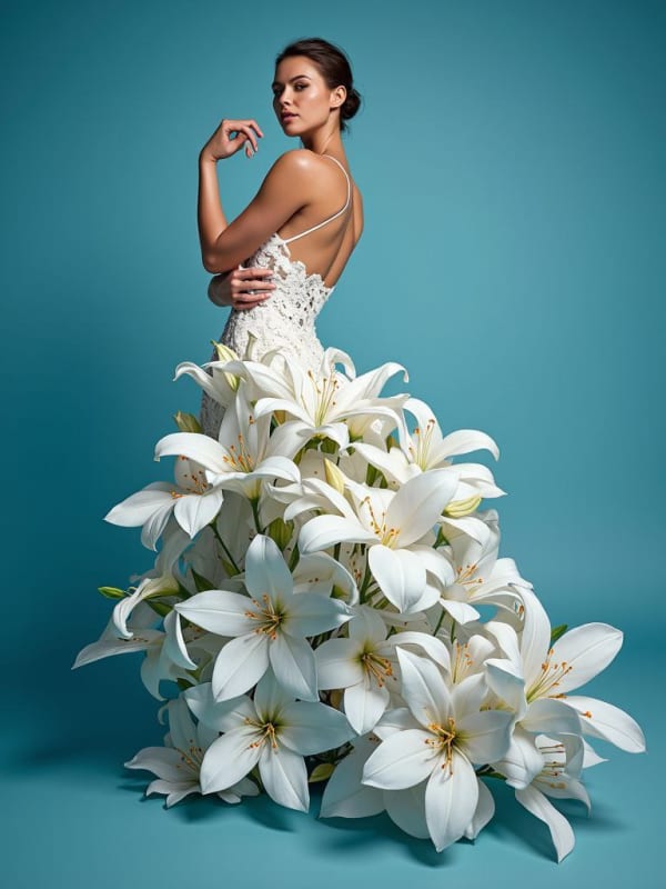 Floral Couture: A Fashion Editorial Prompt thumbnail 4