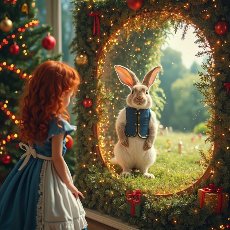 Alice's Wonderland: A Magical Portal in a Christmas Box thumbnail 3
