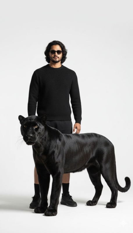 Majestic Animals & Color-Coordinated Studio Portraits thumbnail 7