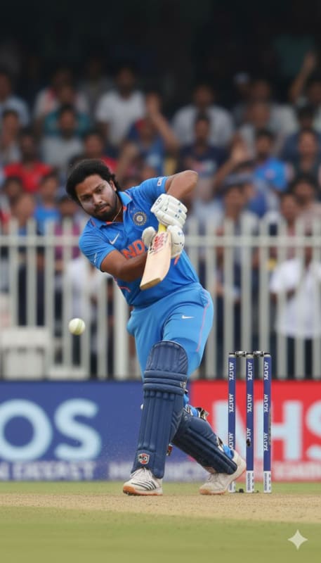 Cinematic Indian Cricket Batsman Action thumbnail 3