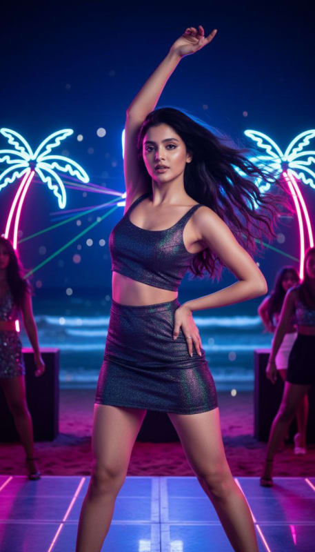 Neon Luxury Beach Club Portrait thumbnail 2