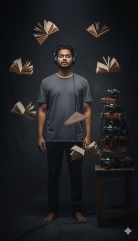 Surreal Levitation Portrait - view 1
