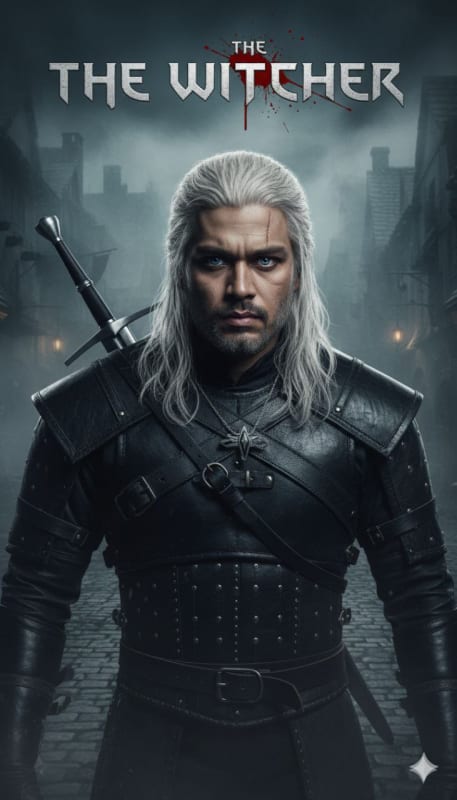 Cinematic Witcher Cosplay Portrait thumbnail 2