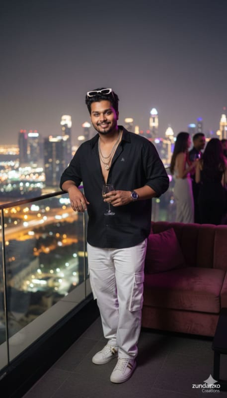 Luxury Dubai VIP Lounge Portrait thumbnail 2