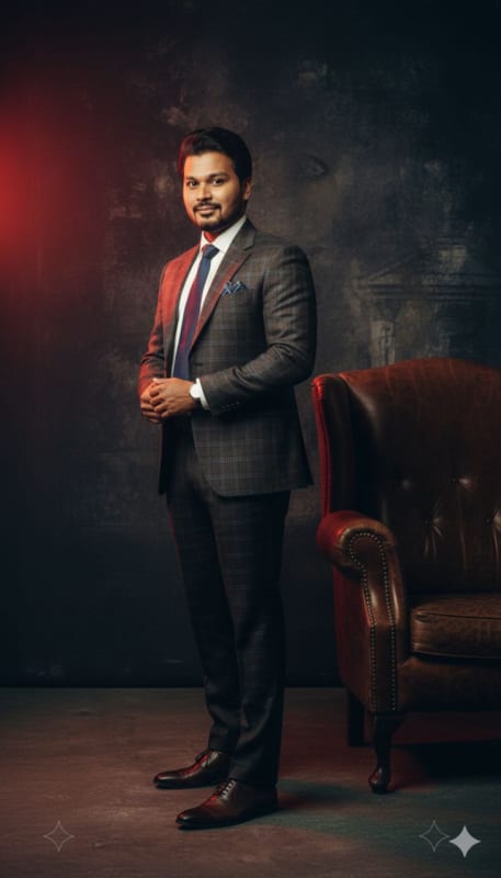 Charismatic Male Editorial Portrait thumbnail 2
