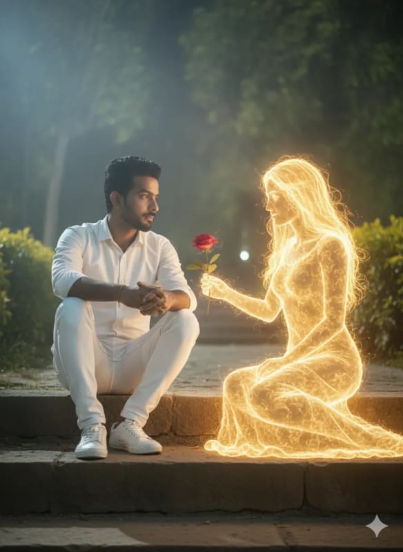 Golden Hour Romance: A Magical Encounter in the Park thumbnail 2
