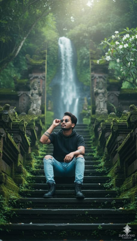 Mystical Balinese Temple Portrait thumbnail 2