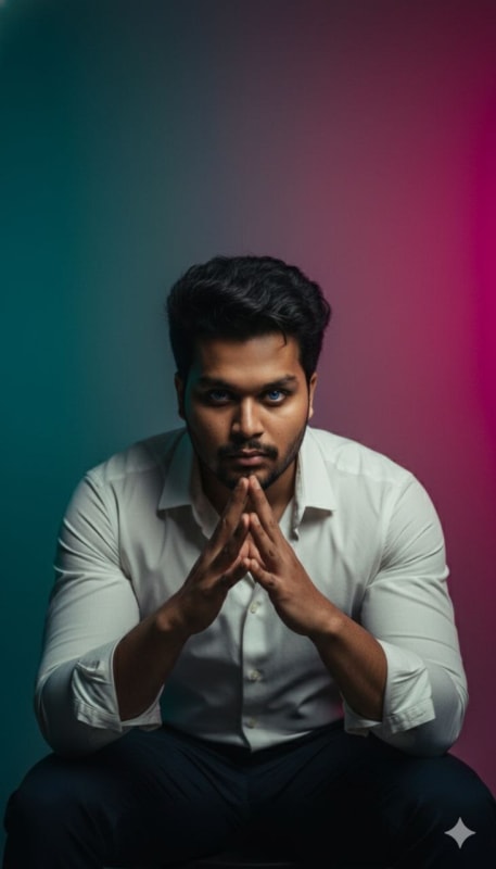 Modern GQ-Style Studio Portrait thumbnail 2