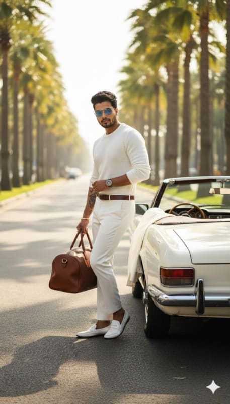 Elegant Man on Luxury Boulevard thumbnail 2