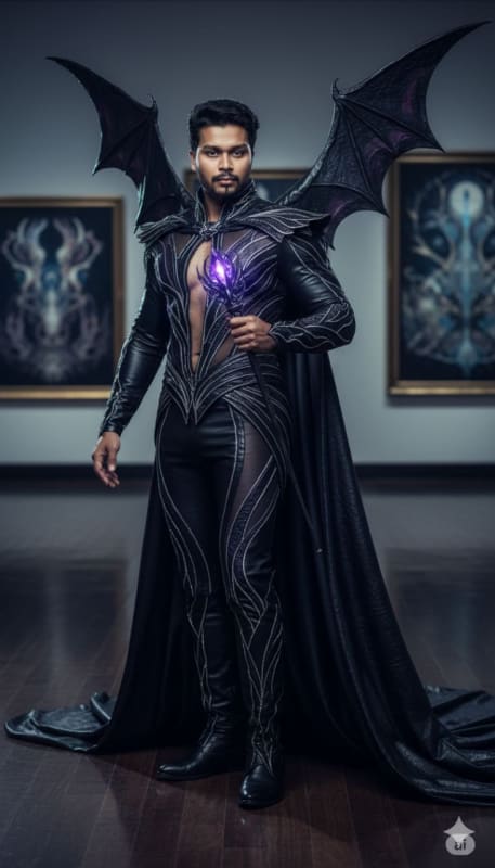 Dark Fairy King: Modern Gothic Couture thumbnail 2