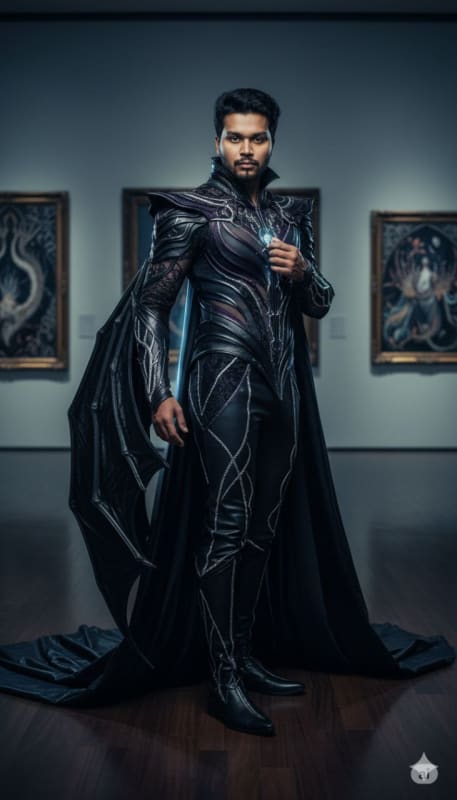 Dark Fairy King: Modern Gothic Couture - view 1
