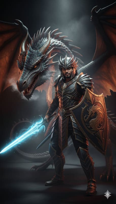 Dragon Rider Cinematic Portrait thumbnail 6
