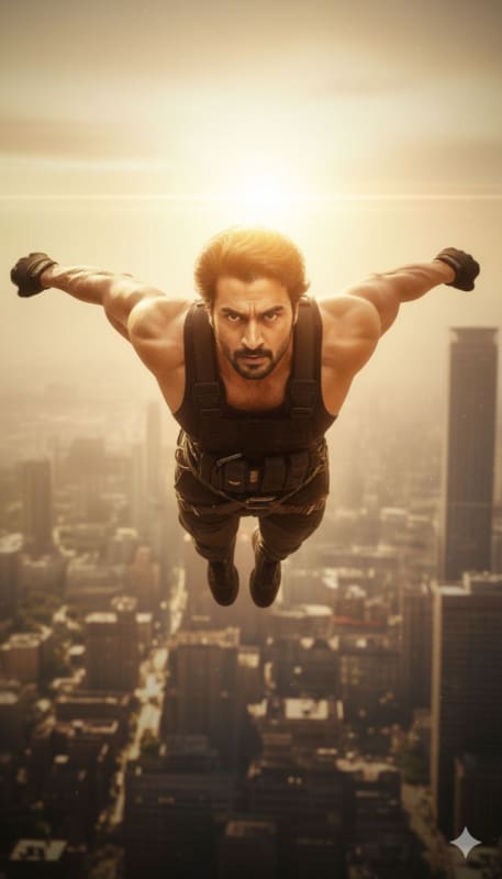 Cinematic Tactical Skyscraper Climber - view 1