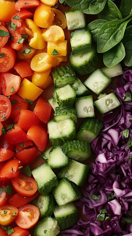 Vibrant Vegetable Salad Photography: A Culinary Masterpiece thumbnail 4