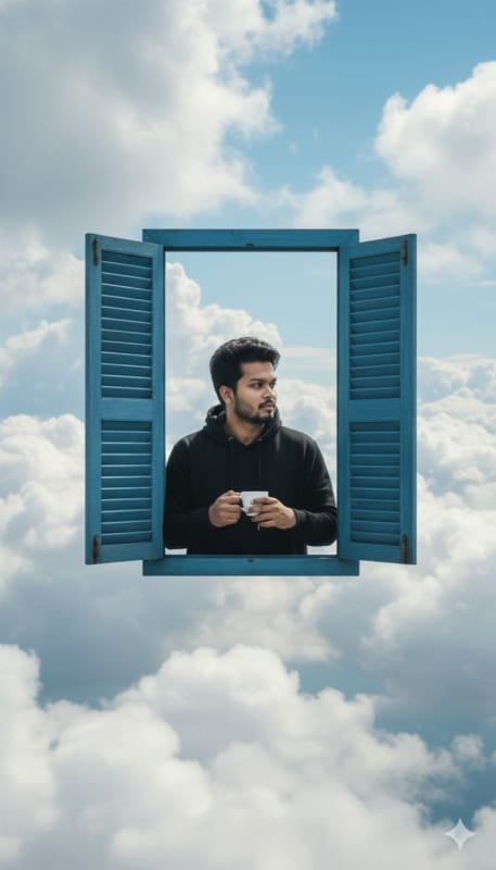 Surreal Floating Window Portrait thumbnail 2