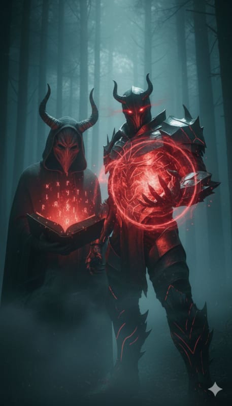 Dark Fantasy Pact: Tactical Sorcerer & Demon thumbnail 3