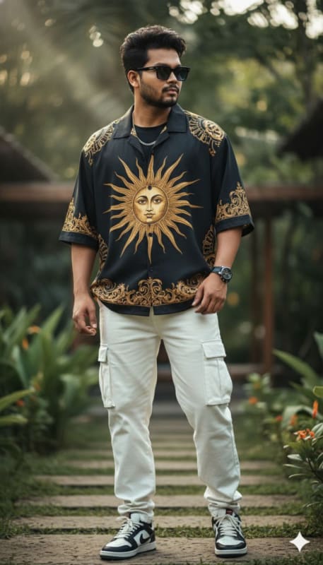 Luxury Resort Villain Fashion Portrait - view 1