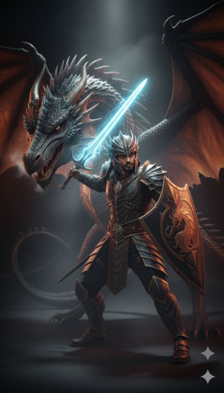 Dragon Rider Cinematic Portrait thumbnail 2