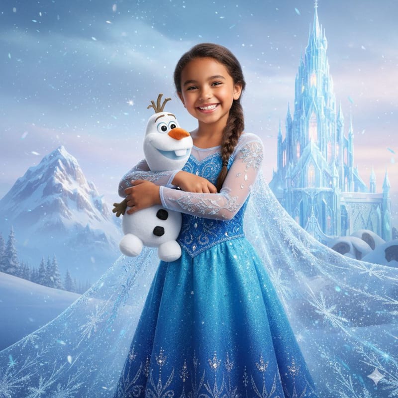 Magical Ice Princess Portrait - view 1