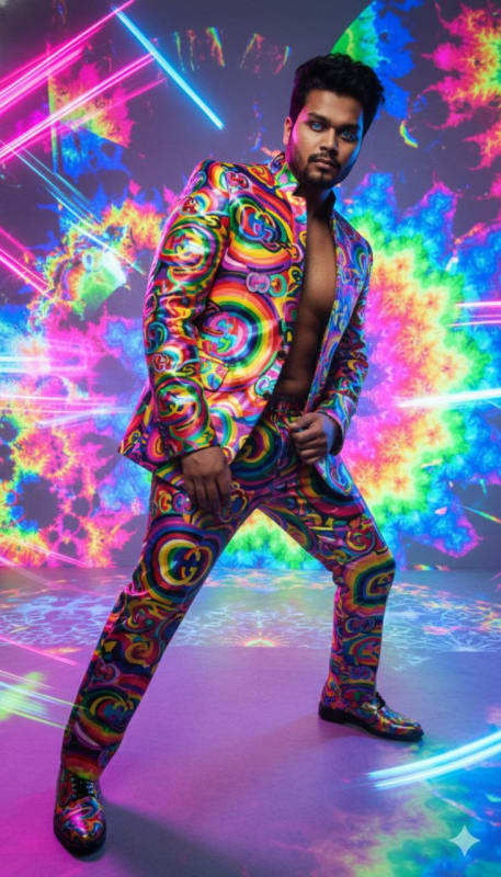 Psychedelic Gucci High-Fashion Editorial - view 1