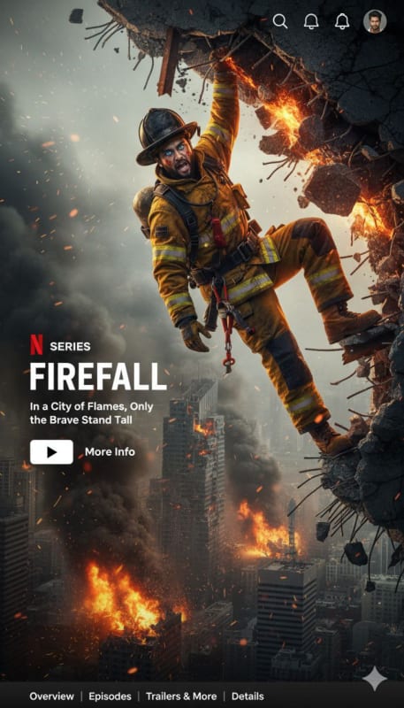 Firefall: Cinematic Netflix Poster thumbnail 3