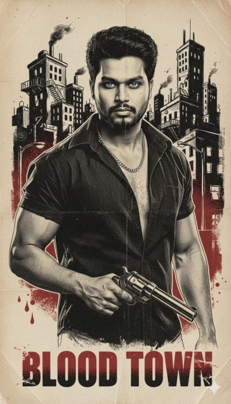 Vintage 70s Grindhouse Movie Poster thumbnail 2