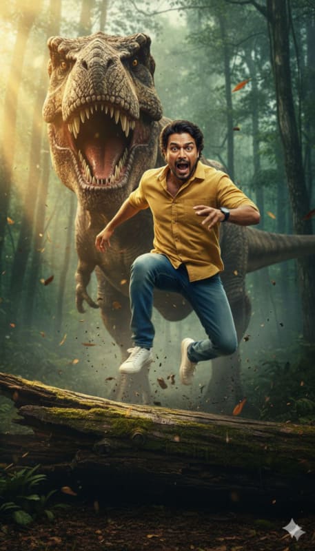 Epic Jurassic T-Rex Chase - view 1