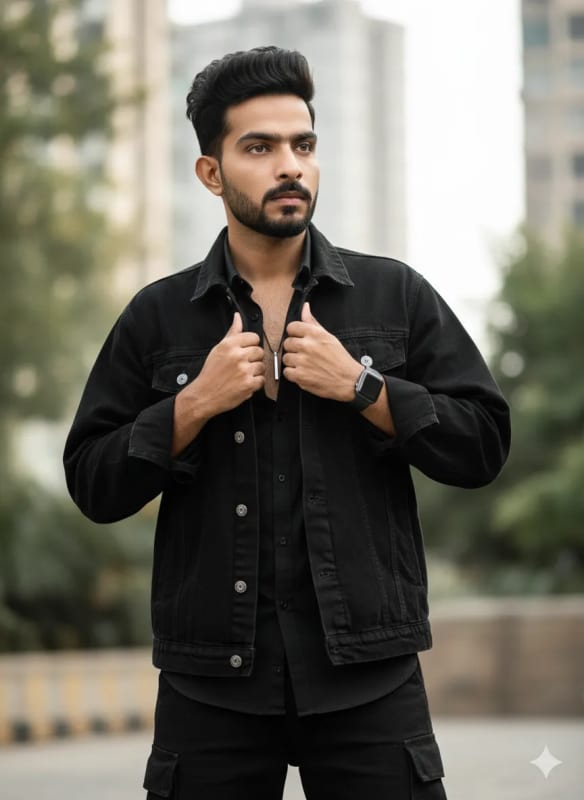 Ultra-Realistic Urban Fashion Portrait: Stylish Young Man thumbnail 3