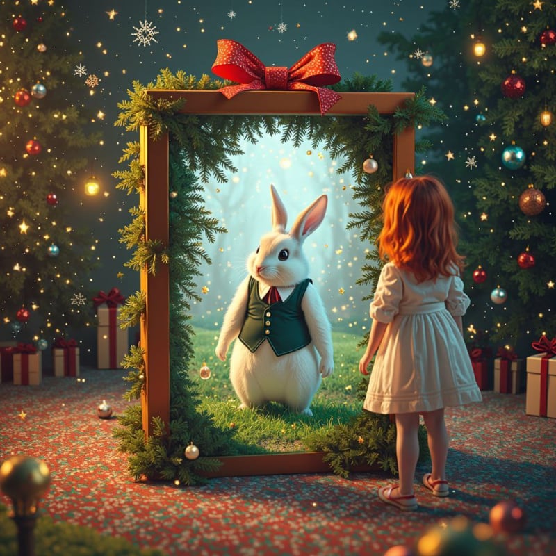 Alice's Wonderland: A Magical Portal in a Christmas Box thumbnail 4