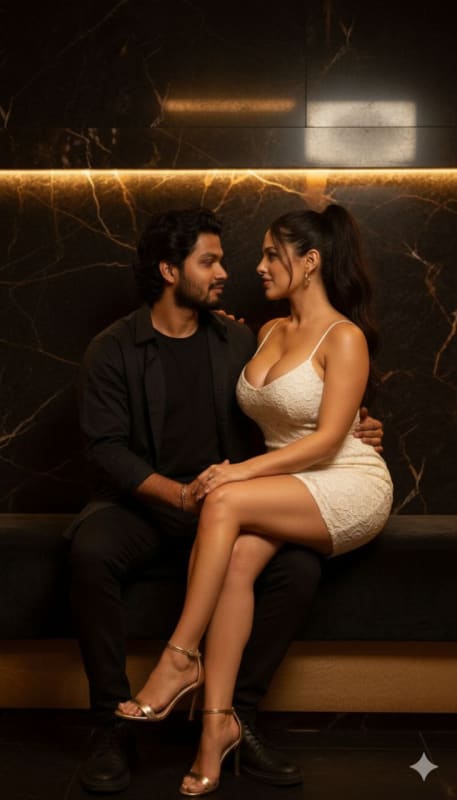 Elegant Romantic Couple Portrait - view 1