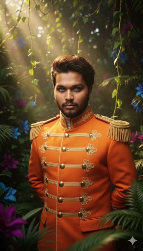 Regal Commander in Tropical Jungle - view 1